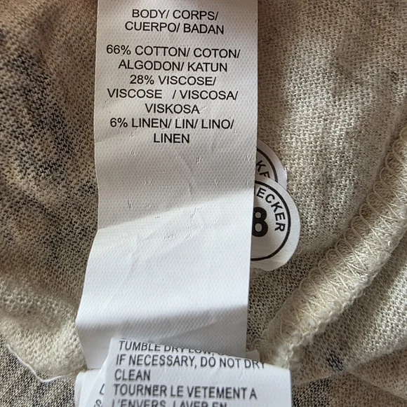 Lucky Brand Boho Paisley Floral Cream Button Down Top 3x Stretch Cottagecore NWT - Picture 8 of 10